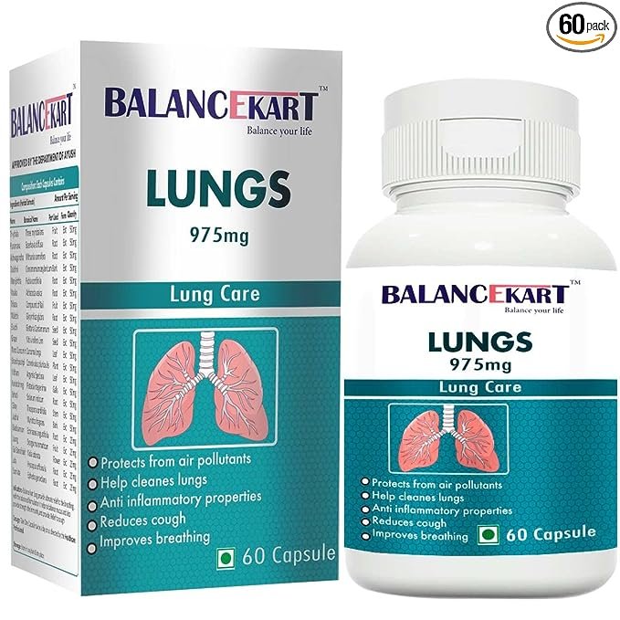 Balancekart Lung Care Capsules 60 Veg Tablets
